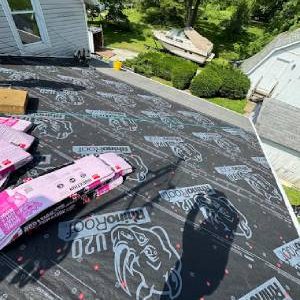 Roof Deck Underlayment Installation